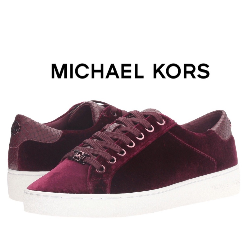 MICHAEL Michael Kors Velvet Irving Sneakers Womens